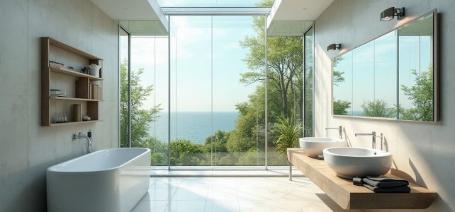 Transformez votre salle de bain avec une verrière : style et fonctionnalité réunis